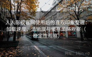 人人影视官网使用后的直观印象整理：加载速度、清晰度与缓存策略观察（稳定性观察）