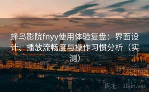 蜂鸟影院fnyy使用体验复盘：界面设计、播放流畅度与操作习惯分析（实测）
