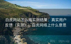 白虎网站怎么用实测结果：真实用户反馈（实测），白虎网络上什么意思