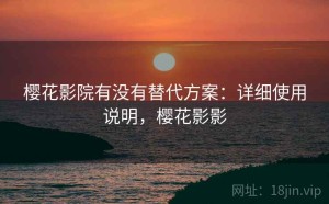 樱花影院有没有替代方案：详细使用说明，樱花影影