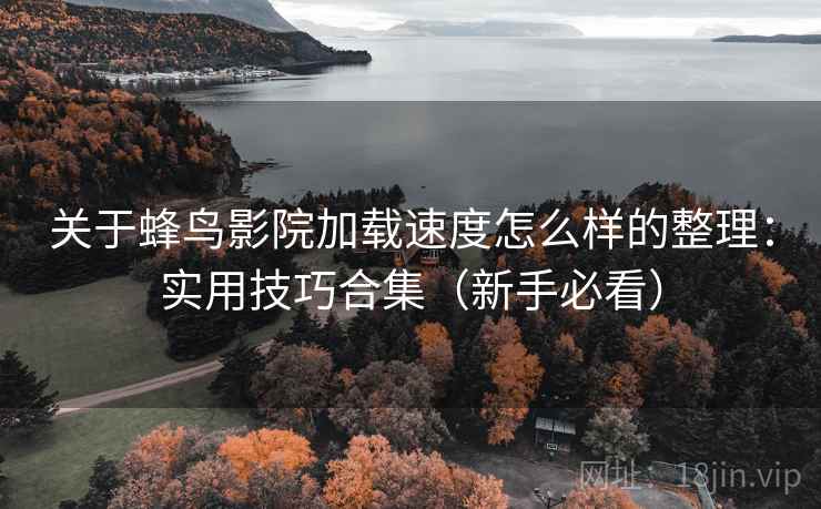 关于蜂鸟影院加载速度怎么样的整理：实用技巧合集（新手必看）