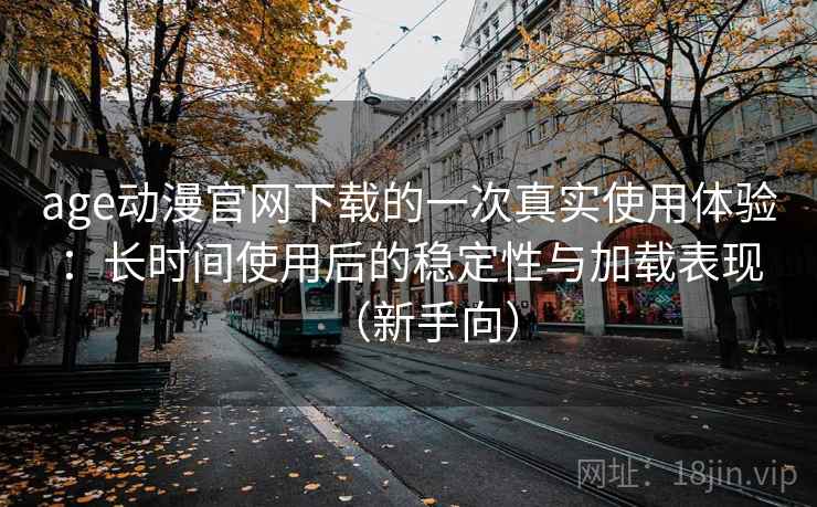 age动漫官网下载的一次真实使用体验:长时间使用后的稳定性与加载表现(新手向) age动漫官网下载的一次真实使用体验:长时间使用后的稳定性与加载表现(新手向)